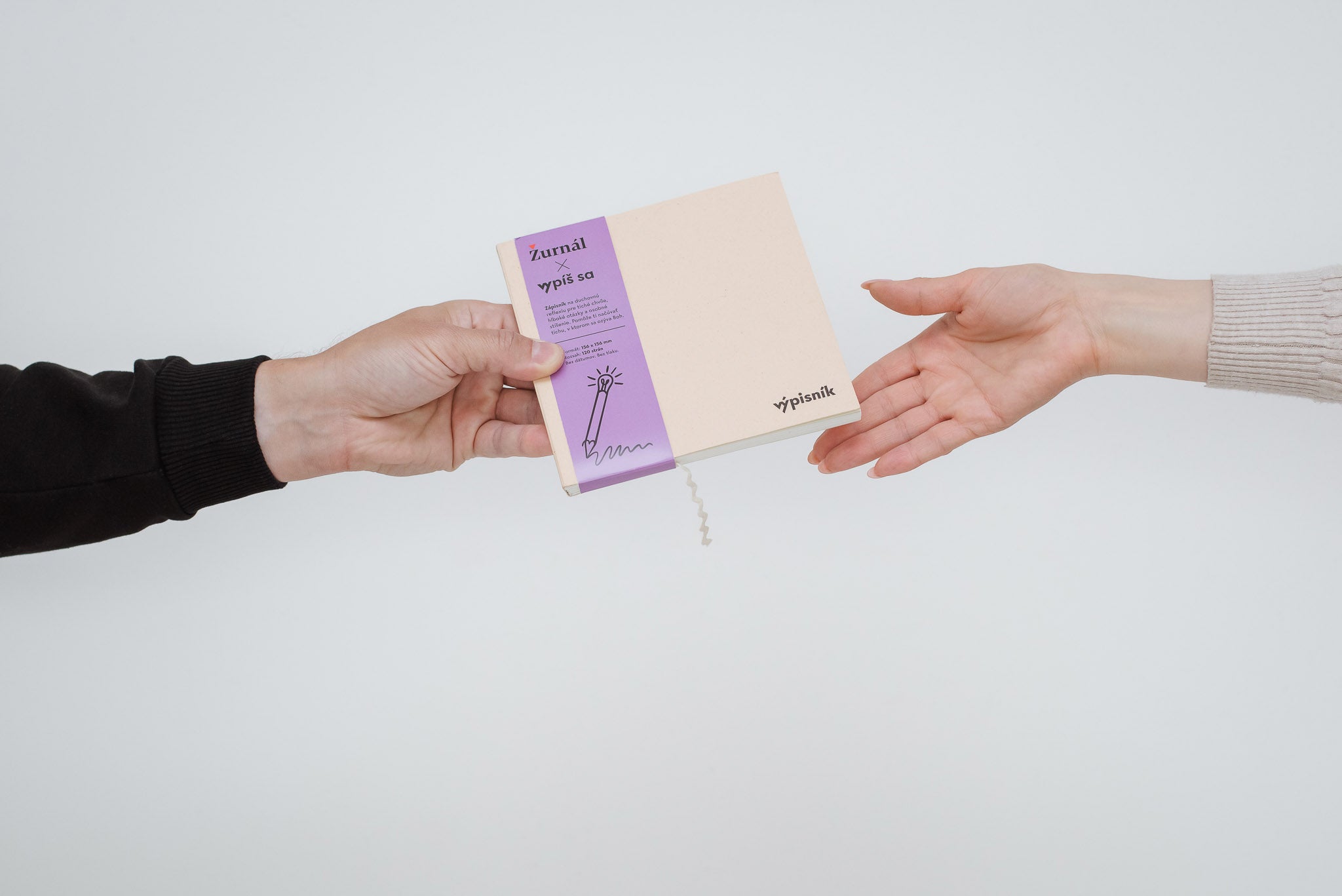 Žlutý zápisník budování značky