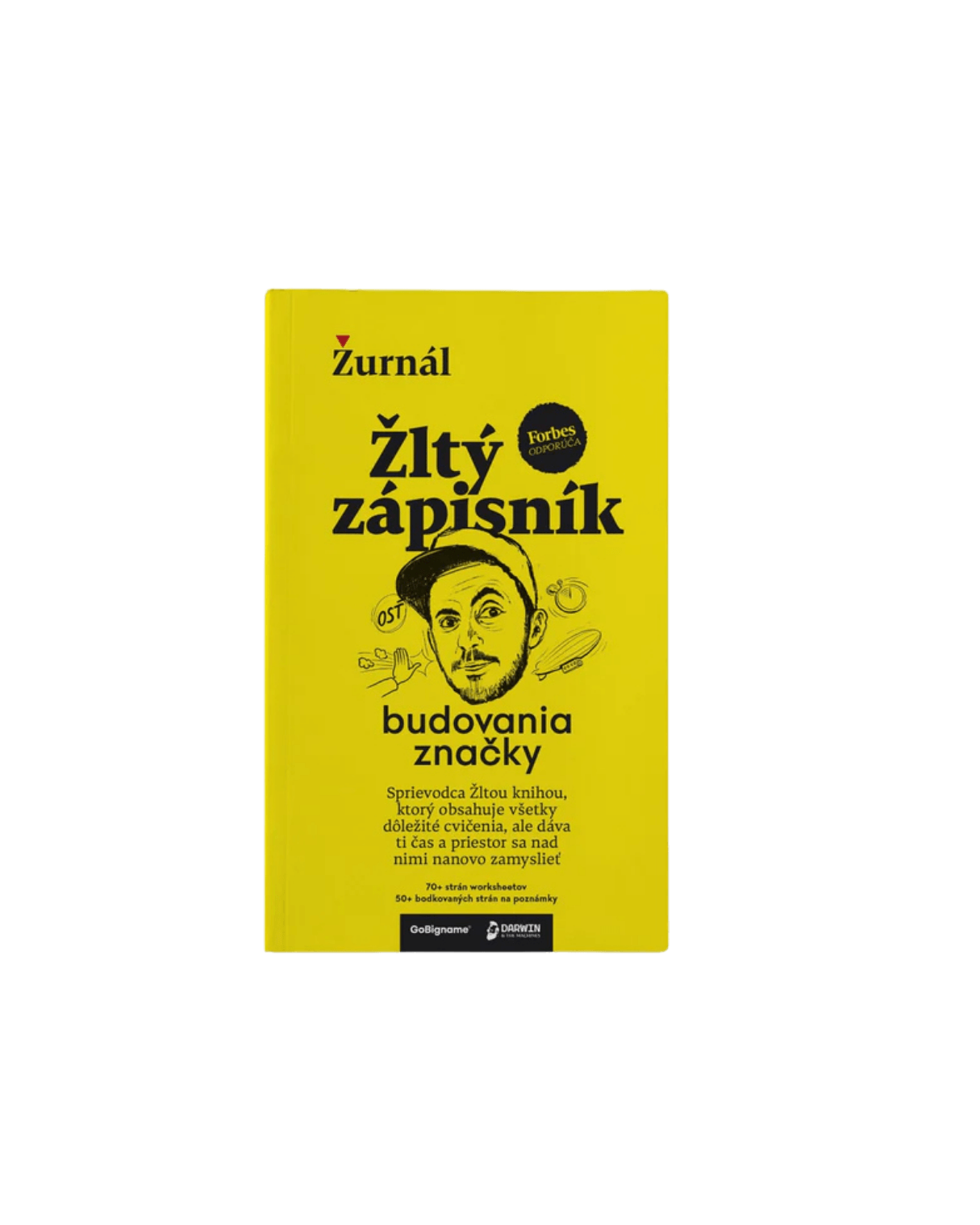 Žlutý zápisník budování značky