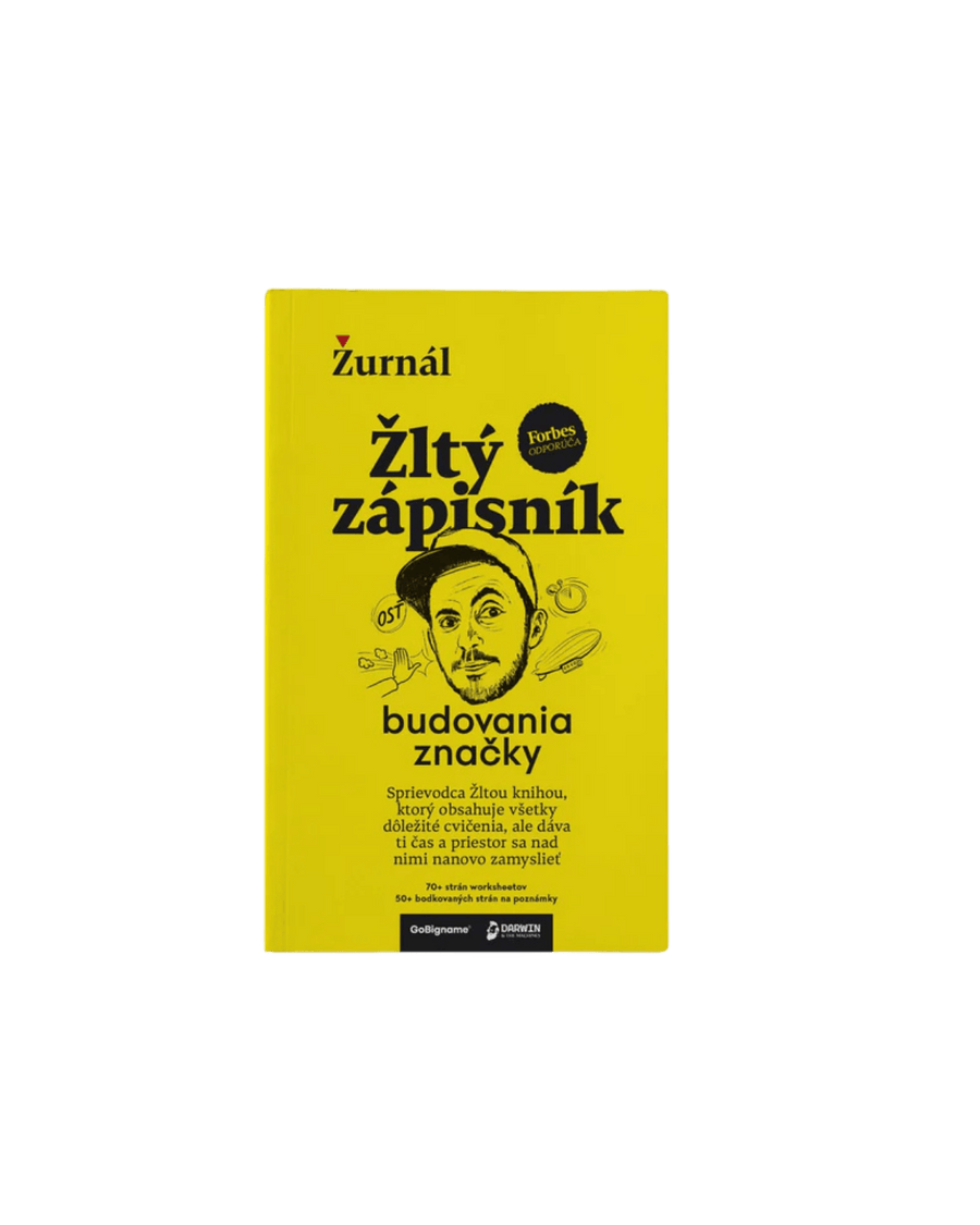 Žltý zápisník budovania značky II. akosť