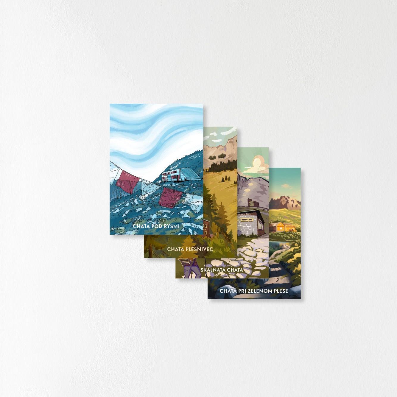 Pohlednice: Vysoké Tatry III