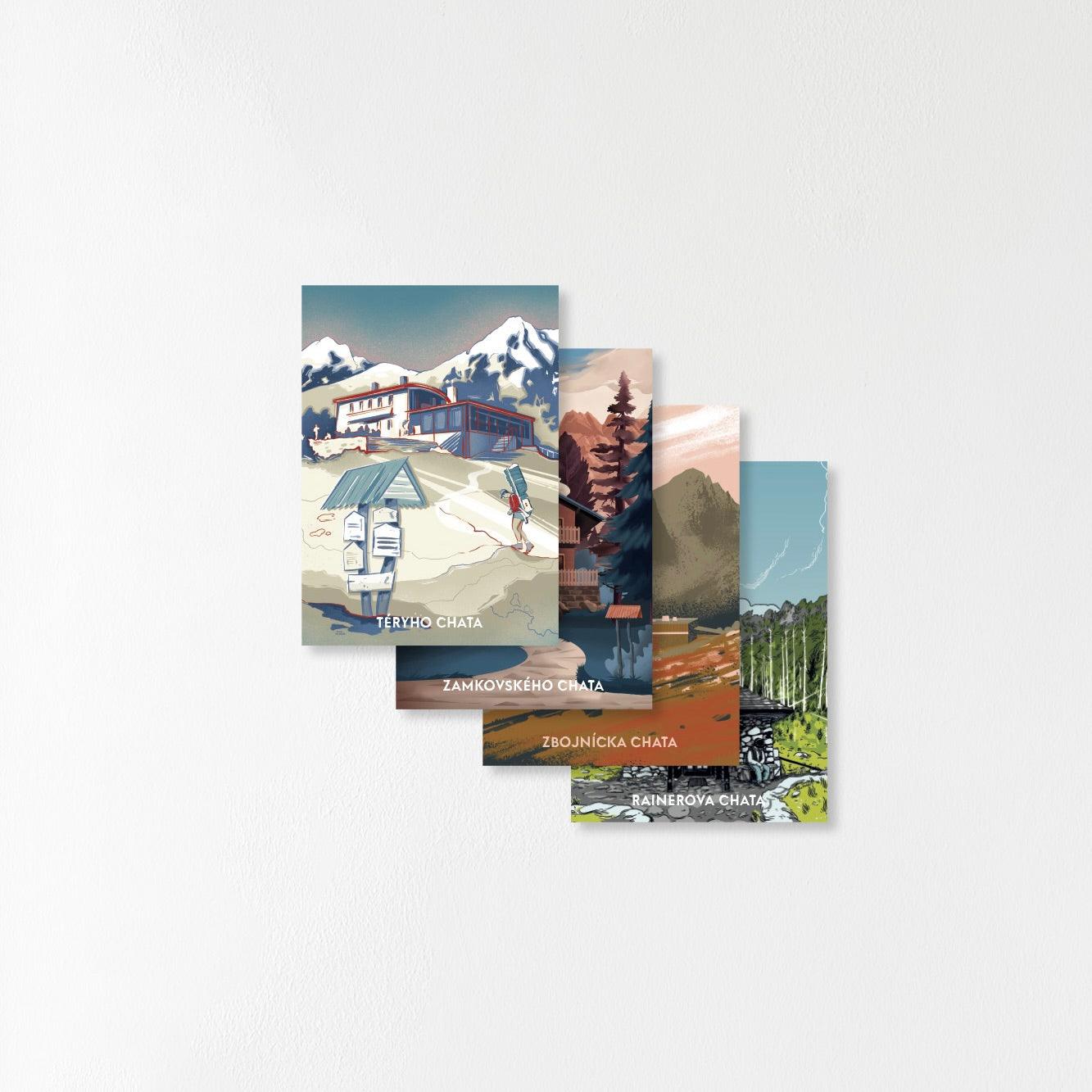 Pohlednice: Vysoké Tatry II