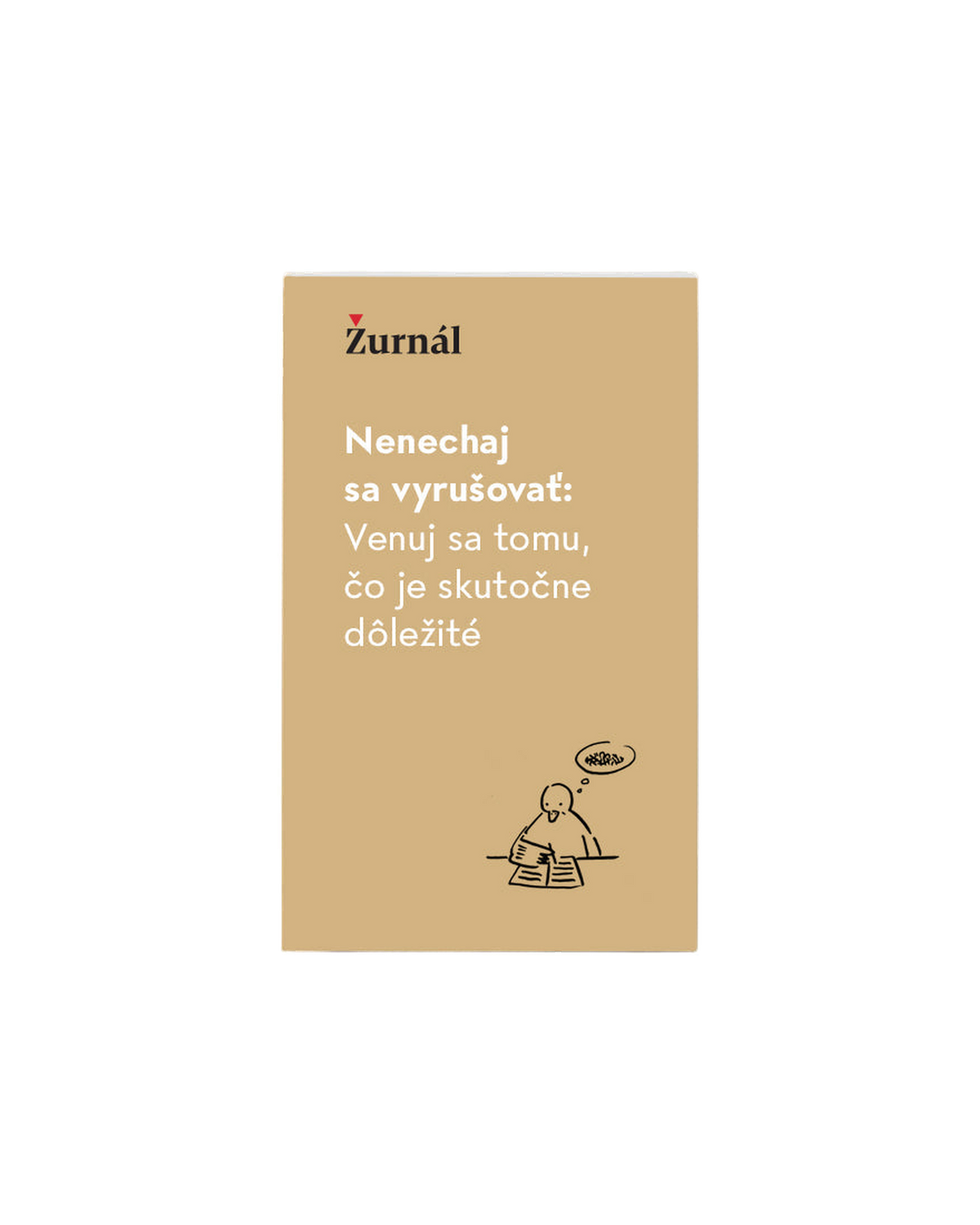 Ebook | Nenechaj sa vyrušovať: Venuj sa tomu, čo je skutočne dôležité – produktová fotka