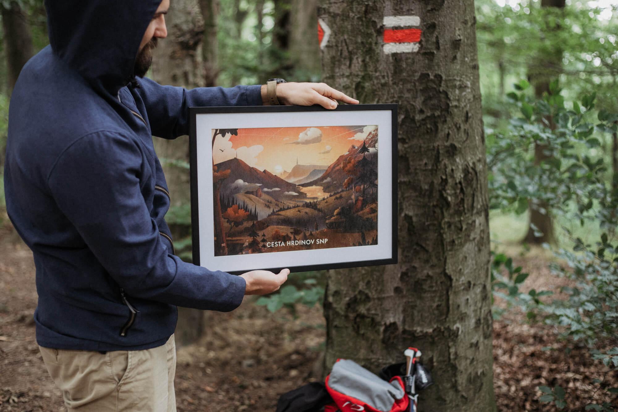 Cesta Hrdinů SNP - Frenky Hříbal a Milan Pleva