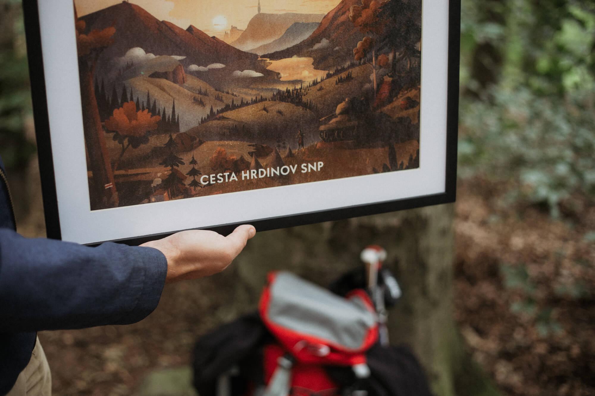 Cesta Hrdinů SNP - Frenky Hříbal a Milan Pleva