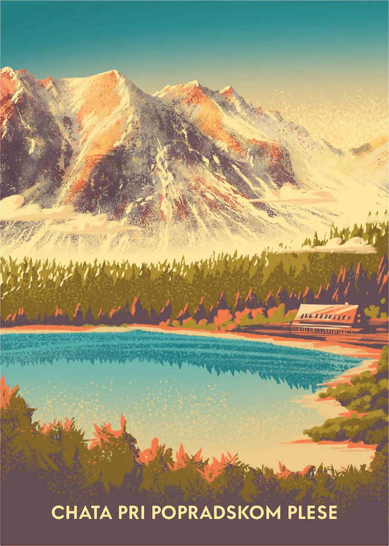 Chata u Popradského plesa - Adrián Macho