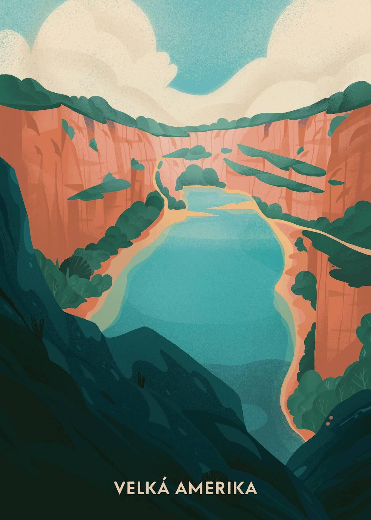 Velká Amerika - Martina Fischmeister