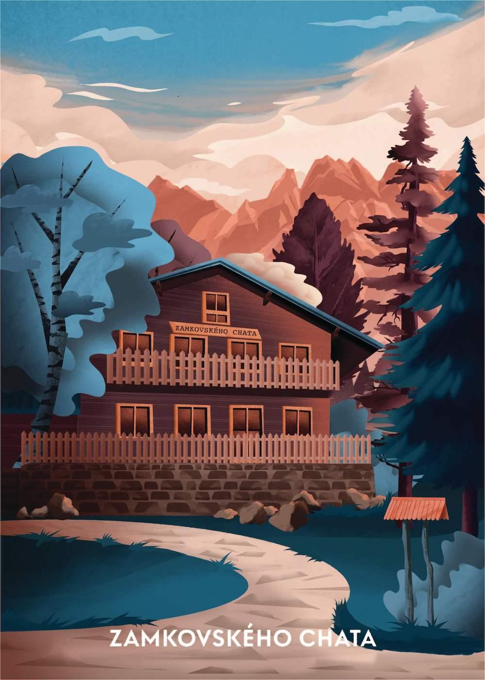 Zamkovského chata - Nikoleta Gajarová