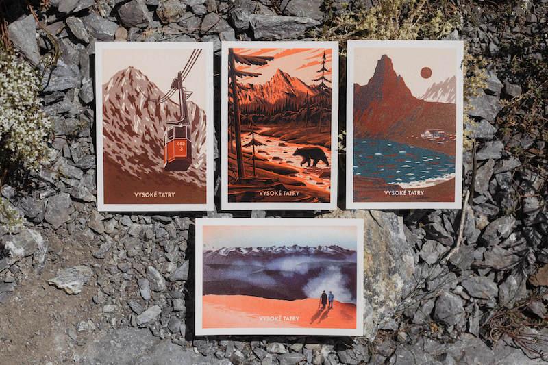 Pohlednice: Vysoké Tatry I