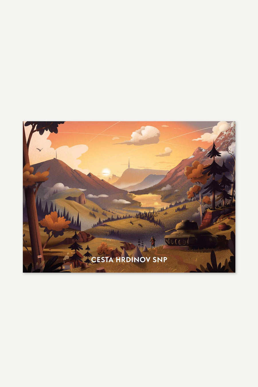 Cesta hrdinov SNP – Grafika (Frenky Hříbal a Milan Pleva)