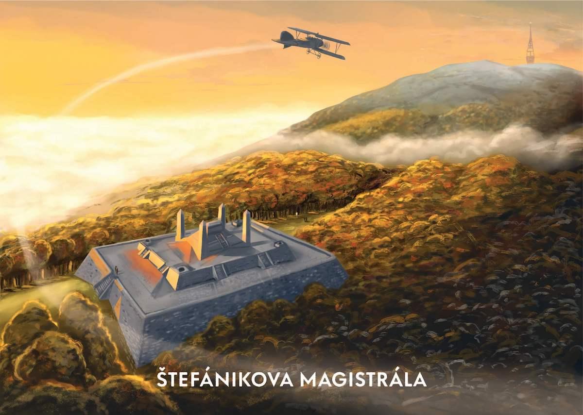 008: Štefánikova magistrála - Grafika (Frenky Hříbal a Milan Pleva)